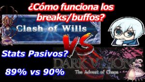 POR QUÉ SON DIFERENTES LOS BREAKS en DARK VISIONS que en CLASH OF WILLS [Con Matemáticas] || FFBE