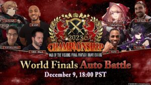 WOTV FFBE CHAMPIONSHIP 2023 World Finals Auto Battle Livestream
