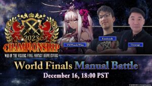 WOTV FFBE CHAMPIONSHIP 2023 World Finals Manual Battle Livestream