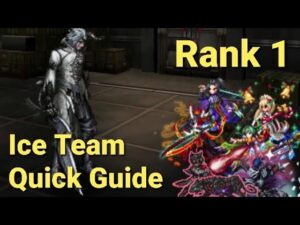 FFBE | FFXV Vision World vs Ravus - Rank 1 with Ice Team