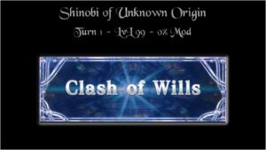 [FFBE] Shinobi of Unknown Origin - Turn 1 - Lvl99 - No Mods (CoW:S11F1)
