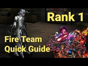 FFBE | Vision World vs Ravus - Rank 1 with Fire Team in 3 Turns
