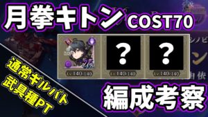 【FFBE幻影戦争】月拳キトン編成考察 ギルバト模擬戦【WOTV】