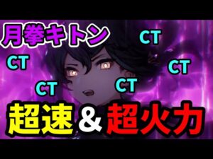 【月拳キトン】Lv140実戦 CTを上げて追撃で殴ってCTを上げる。拳パ.feat 妙子&2P【FFBE幻影戦争 WOTV】