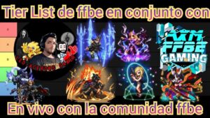 Tierlist en vivo de AXM y Leo Acerows junto a la comunidad de ffbe