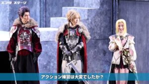 吉⽥仁⼈(M!LK)ら登壇!『FINAL FANTASY BRAVE EXVIUS 幻影戦争 THE STAGE』会見|#エンタステージ