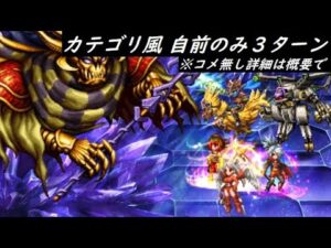 【FFBE】真シリーズボス  こうていLv2  ※正攻法にこだわりある方は閲覧注意