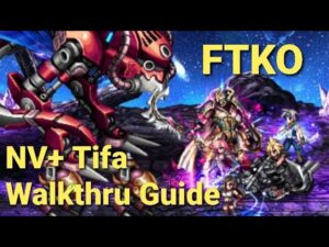 FFBE | NV+ Tifa vs Death Machine - FTKO All Missions