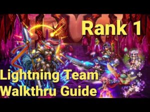 FFBE | Clash of Wills vs Mechiron - Rank 1 - Lightning Team ft. NV+ Celeste