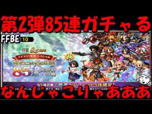 【FFBE】祝祭石85連第2弾ガチャ!!なんじゃこりゃああああああああ!!【Final Fantasy BRAVE EXVIUS】