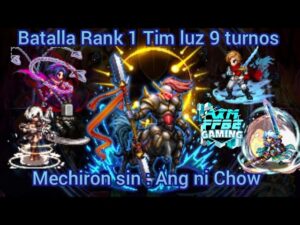 ffbe CoW 12/1 Mechiron Rank 1 Tim luz 9 turnos