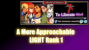FFBE - World of Visions, More Approachable Light Team Rank 1