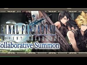 WOTV FFBE FF7 Advent Children Collab PULLS for Tifa and Cloud on my alt